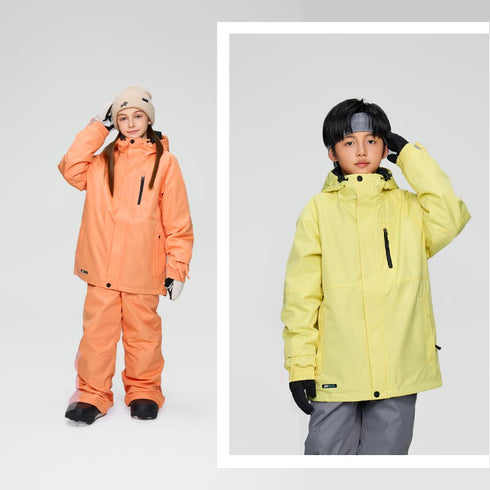 【10月上旬発送予定】 ASHGREEM アッシュグリーム キッズ スノーウェア上下セット AJR-50SET